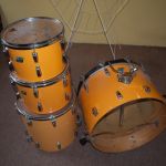 The original shells. Yellow Cortex, Ludwig's circa 1974.