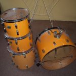 The original shells. Yellow Cortex, Ludwig's circa 1974.
