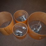 Hardware is off and bagged for now.