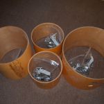 Hardware is off and bagged for now.