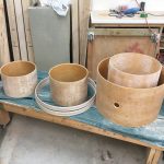 Shells are stripped, sanded and ready, bearing edges have been inspected and sanded a little where needed.