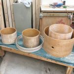 Shells are stripped, sanded and ready, bearing edges have been inspected and sanded a little where needed.