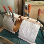 Both upper toms done.