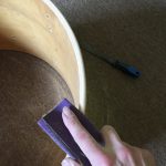 Almost done the edges... so important!