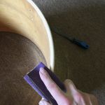 Almost done the edges... so important!