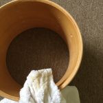 Final cleaning before hardware installation.