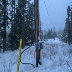 Nice NB Hydro and Mr Contractor... that'll have to get tidied up in the spring