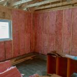 Insulation is underway
