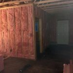 Insulating the interior walls too, so I can heat the zones separately