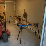 First project in my shop, railings for the house