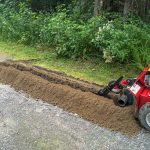 Cool machine for trenching