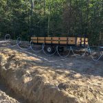 Pex pipe to protect the wire