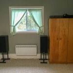 Stereo receiver and cabinets