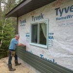 Working along the back