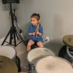 She likes the drums