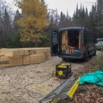 My generator and Terry's tools... so grateful for Terry's tools!