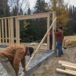 Rough level and bracing