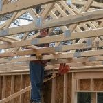 Roger working on bracing