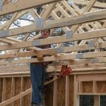 Roger working on bracing